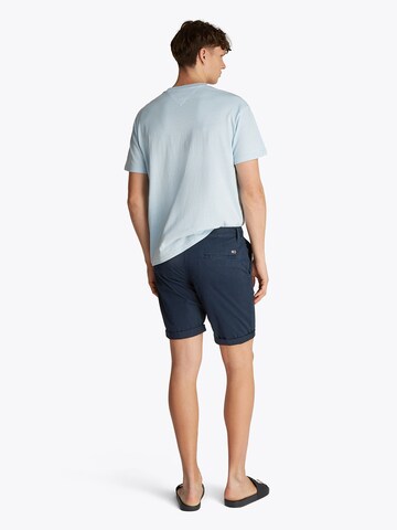 Coupe slim Pantalon chino 'Scanton' Tommy Jeans en bleu