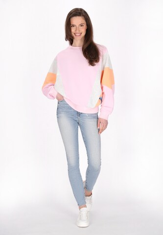 Sweat-shirt usha BLUE LABEL en rose