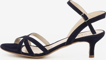 EVITA Sandalen met riem in Blauw