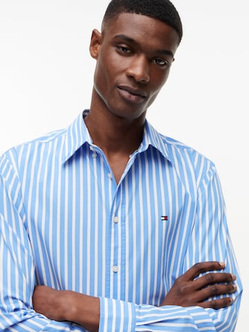 TOMMY HILFIGER Regular Fit Paita 'FLEX' värissä sininen