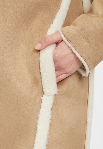RINO & PELLE Winter Coat 'Janneke' in Brown