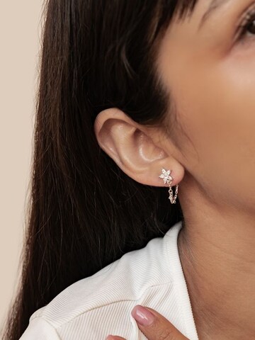 Hey Happiness Ohrringe 'Petal Blossom' in Silber