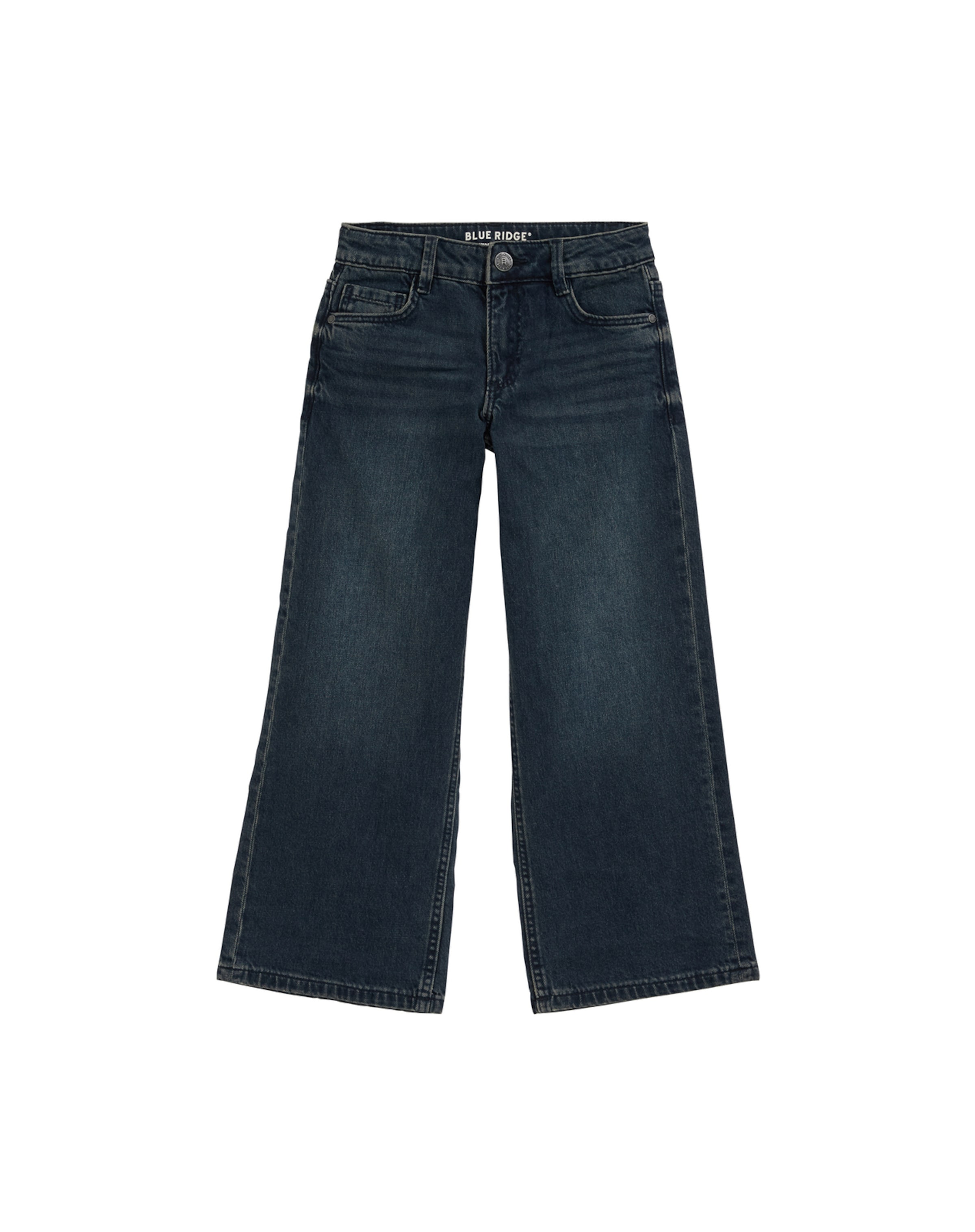 Regular Jeans de la WE Fashion pe negru: față