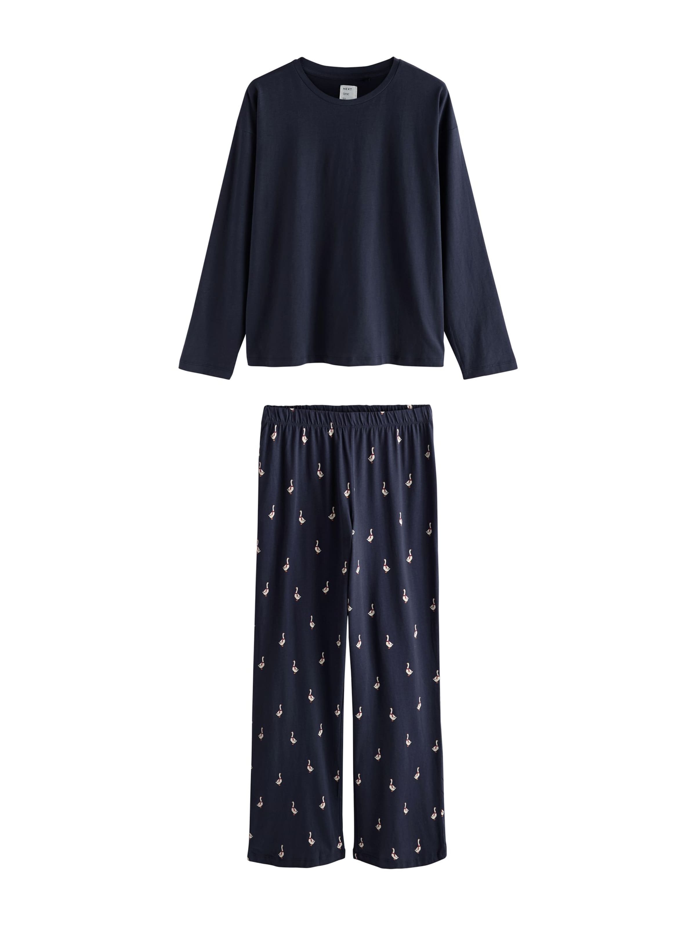 Next - Pijama en azul: frente
