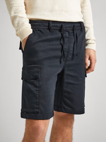 Pepe Jeans Regular Cargohose ' GYMDIGO ' in Schwarz