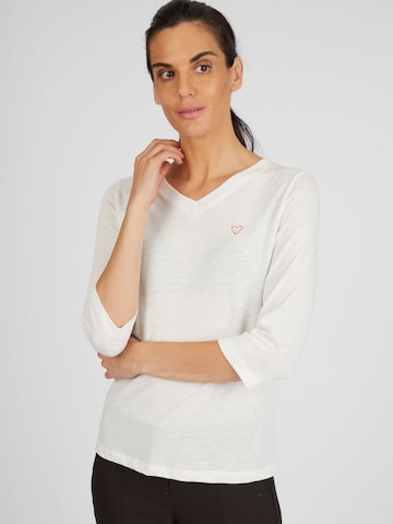 Lovely Sisters Shirt 'Tanja' in White: front