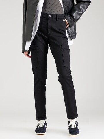G-STAR Skinny Cargobyxa i svart: framsida