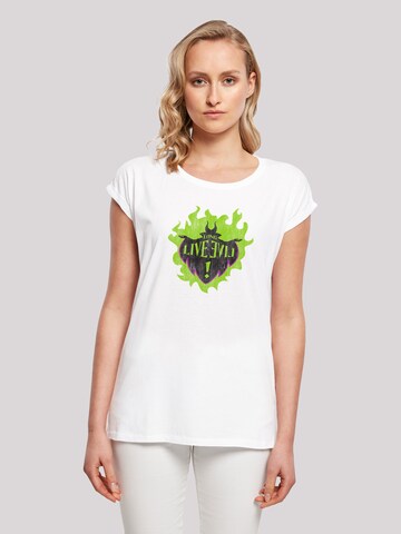 F4NT4STIC Shirt 'Disney The Descendents Maleficent ' in Wit: voorkant