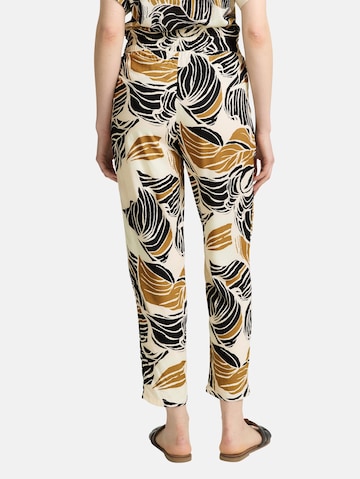 TOM TAILOR Loosefit Broek in Beige