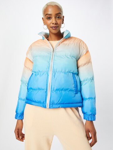 Trendyol Winterjas in Blauw: voorkant