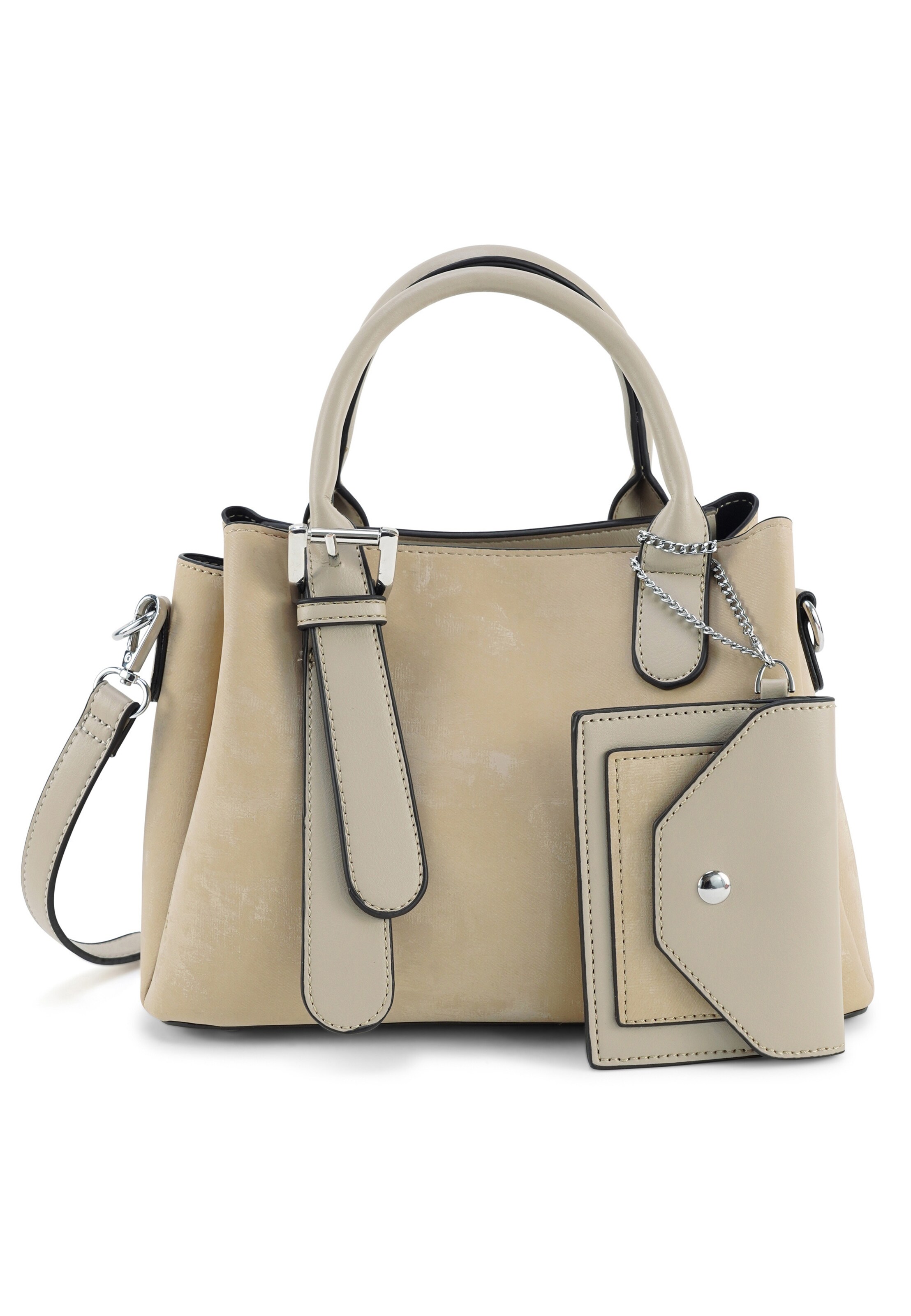HARPA Handbag 'SELUNE' in Beige: front