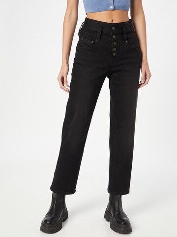 Herrlicher Regular Jeans 'Pitch B' in Black: front