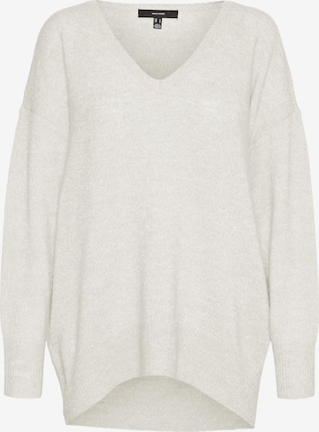 Pull-over Vero Moda Curve en beige : devant