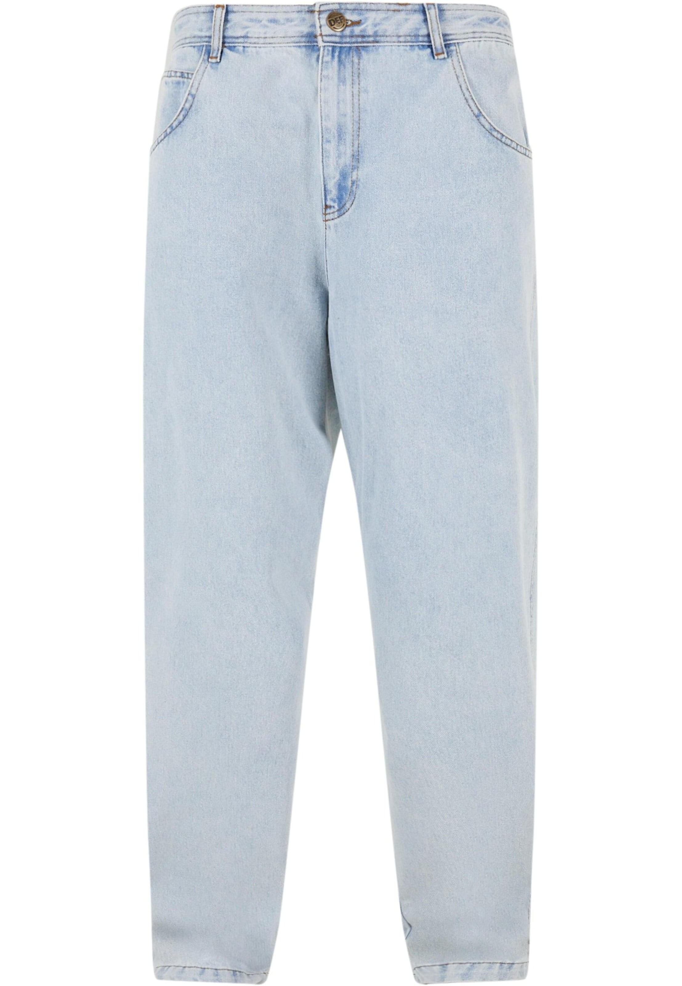 DEF Tapered Jeans in Blue: front