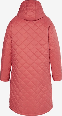 Manteau mi-saison Usha en rouge