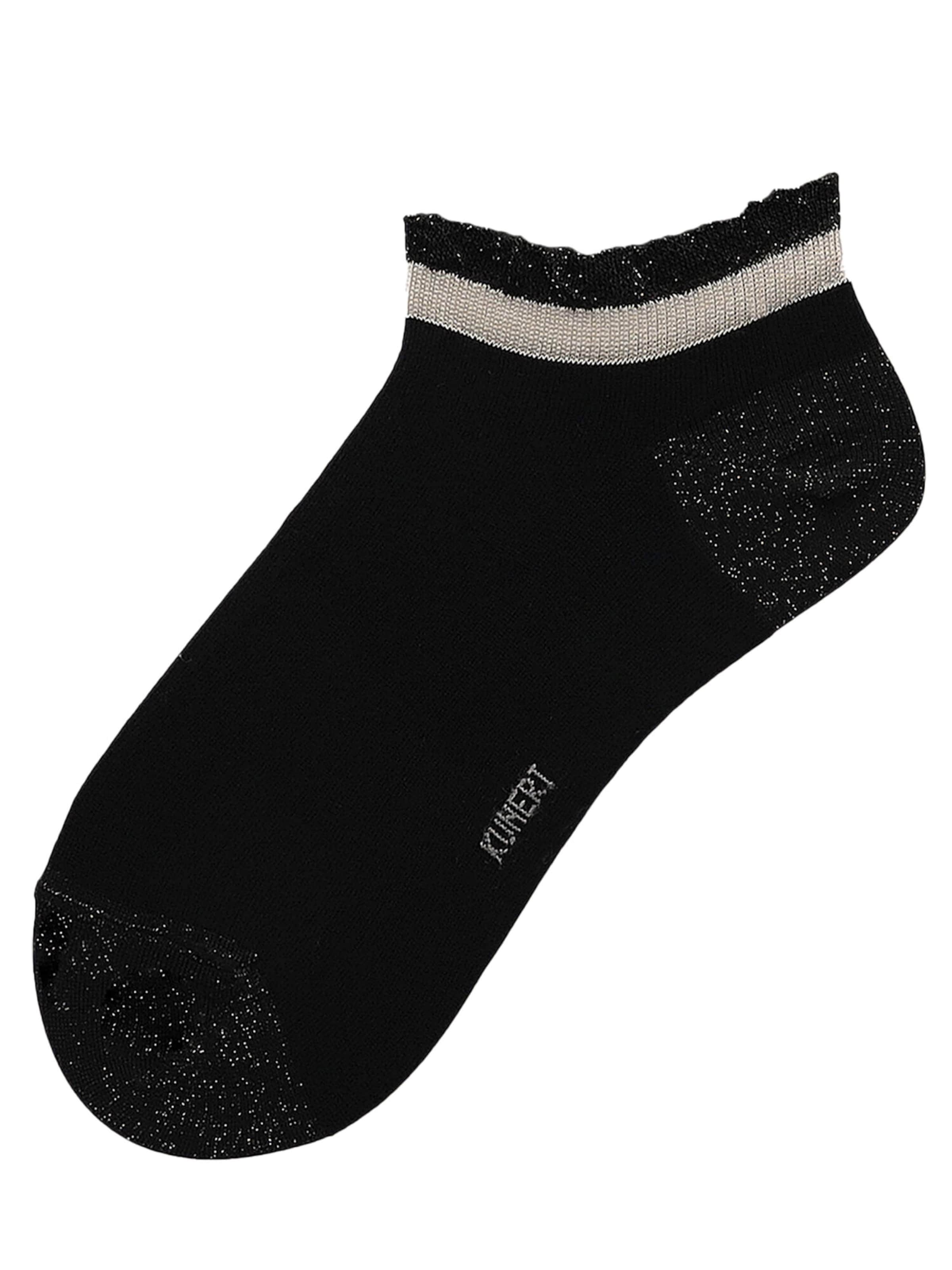 KUNERT Socken 'Elegant  Essential' in Schwarz: Vorderseite