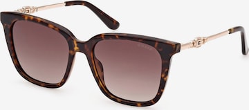 Lunettes de soleil 'Sonne' GUESS en marron : devant