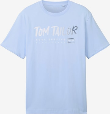 TOM TAILOR Shirt in Blue: front