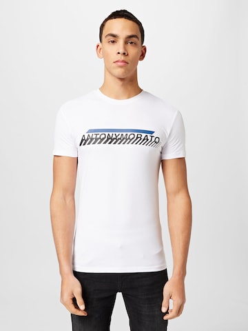 ANTONY MORATO T-shirt i vit: framsida