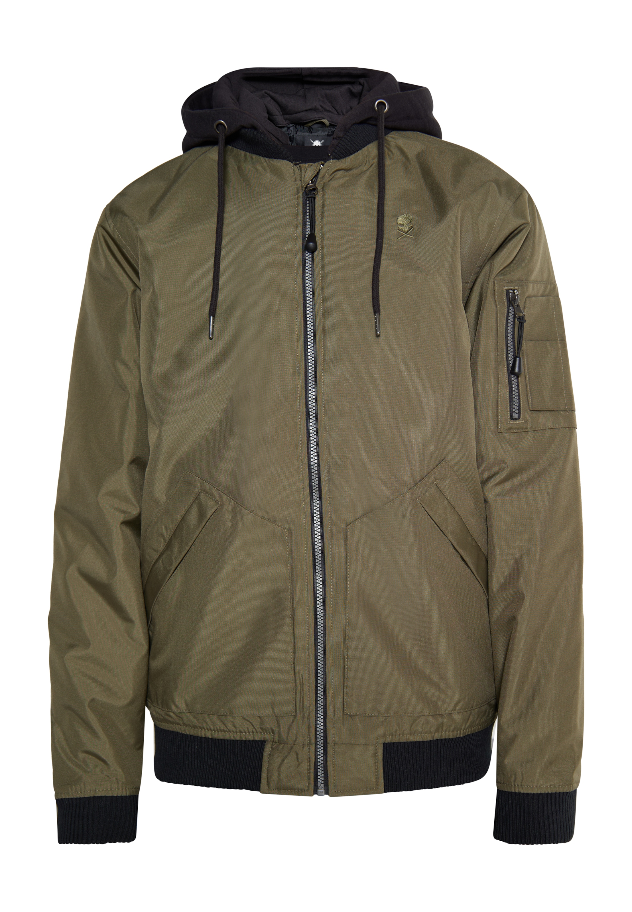 TUFFSKULL Jacke in Grün: Vorderseite