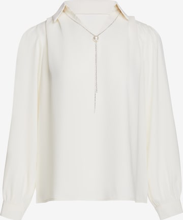 faina - Blusa em bege: frente