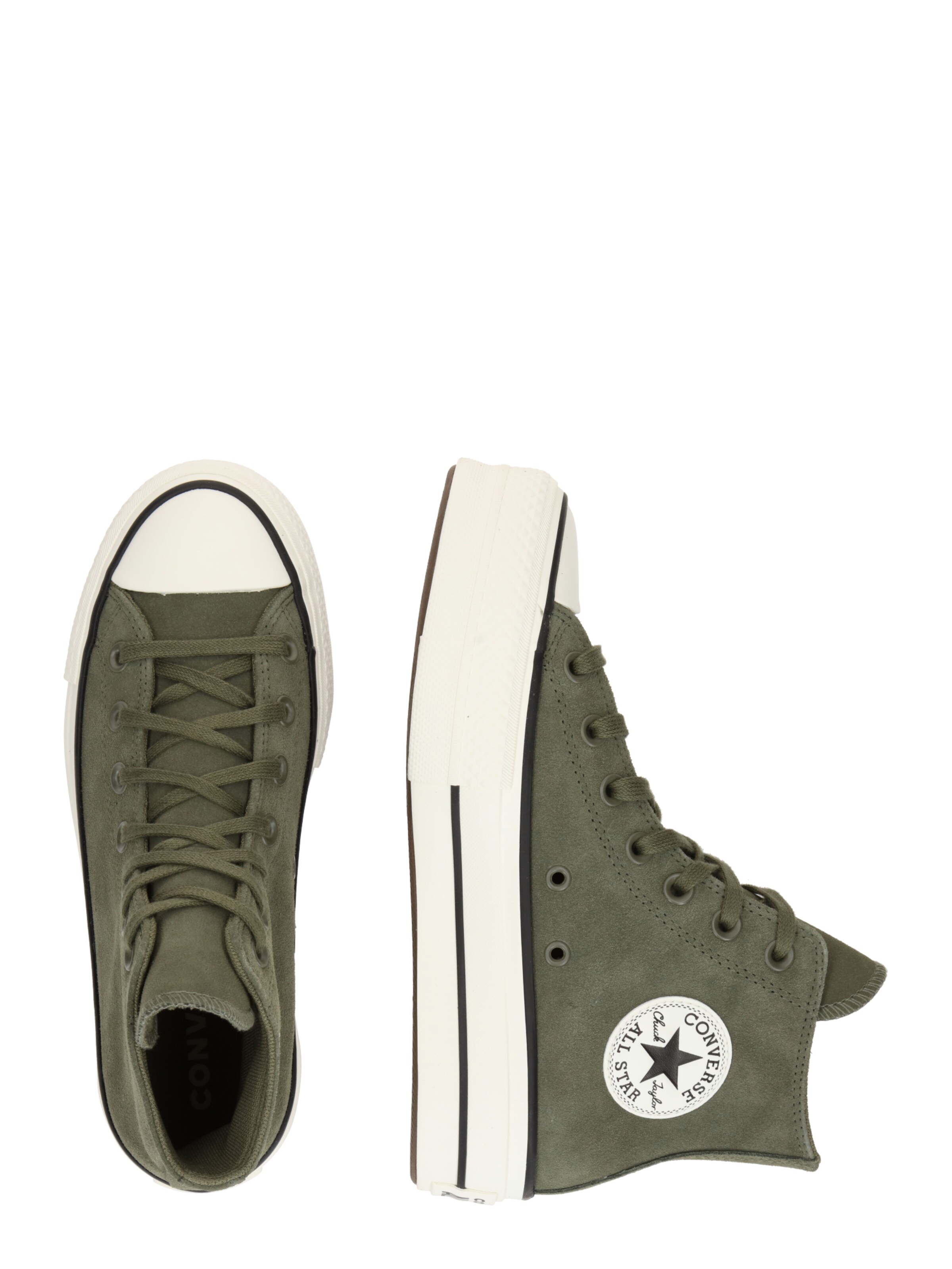 Sneaker înalt 'Chuck Taylor All Star' de la CONVERSE pe verde