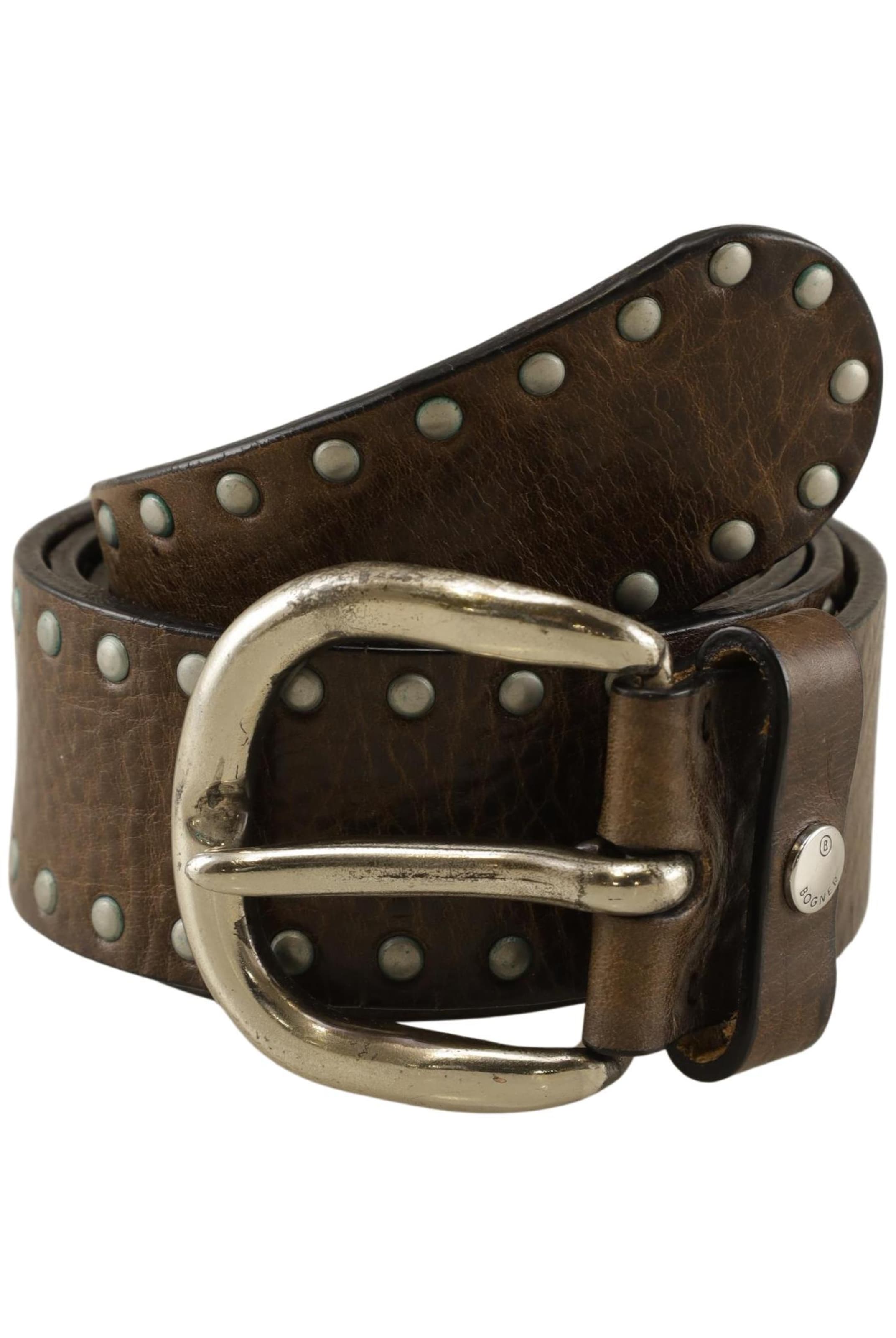BOGNER Belt in One size in Brown: front