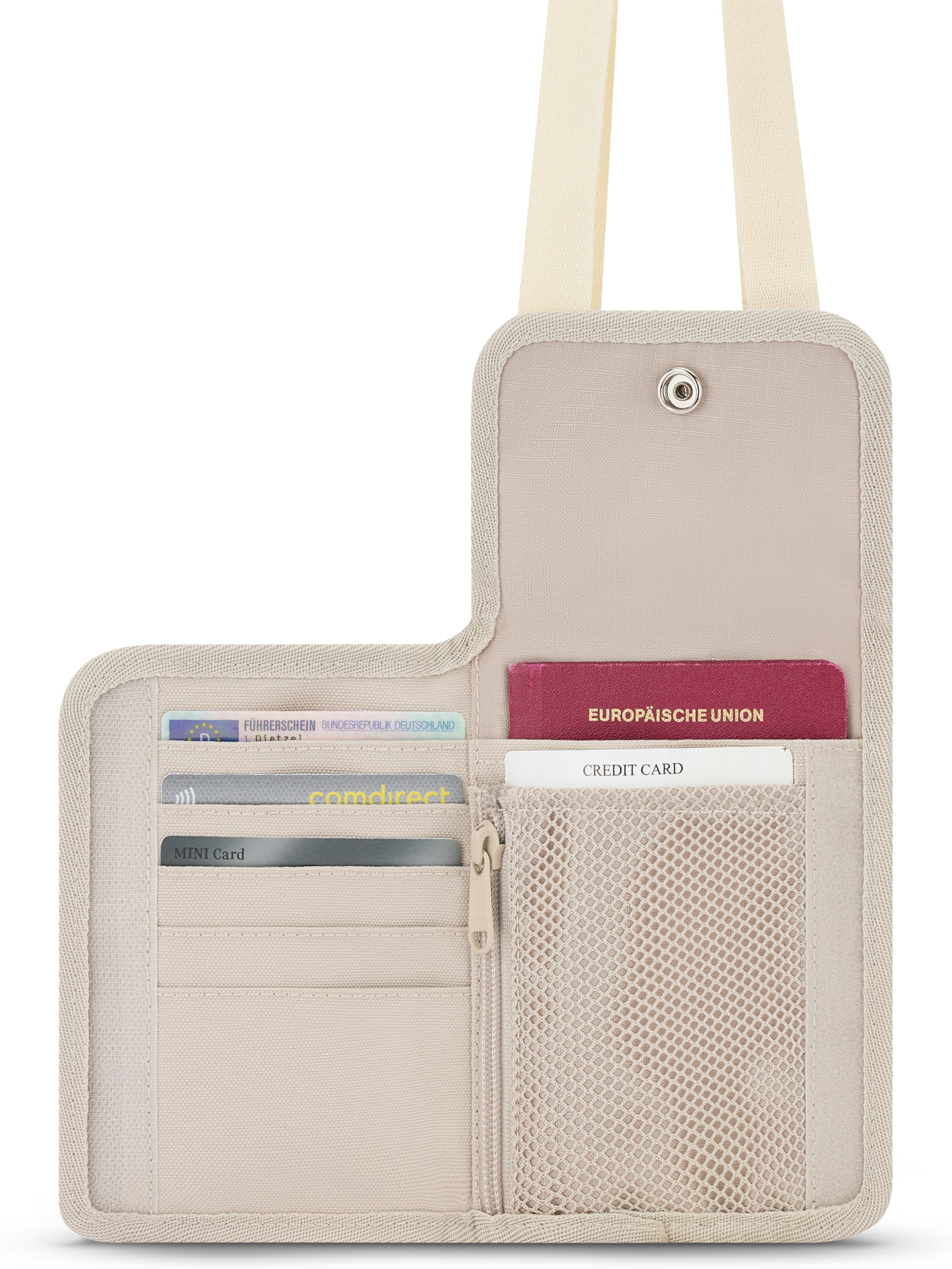 Johnny Urban Válltáska 'Troy' - bézs