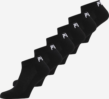Chaussettes FILA en noir : devant