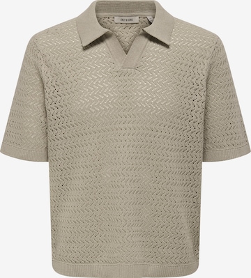 Only & Sons Свитер 'ONSNYLE' в Серый: спереди