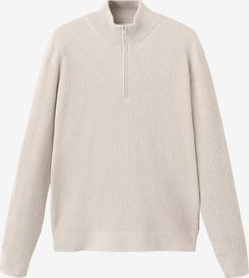 MANGO MAN Sweater 'Antiguap' in Beige: front