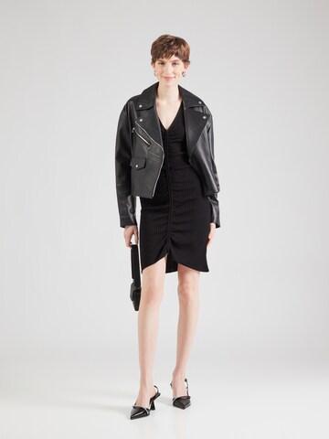 HUGO Kleid 'Slisery' in Schwarz