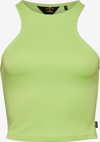 Superdry Tanktop 'Racer' in Grün: predná strana