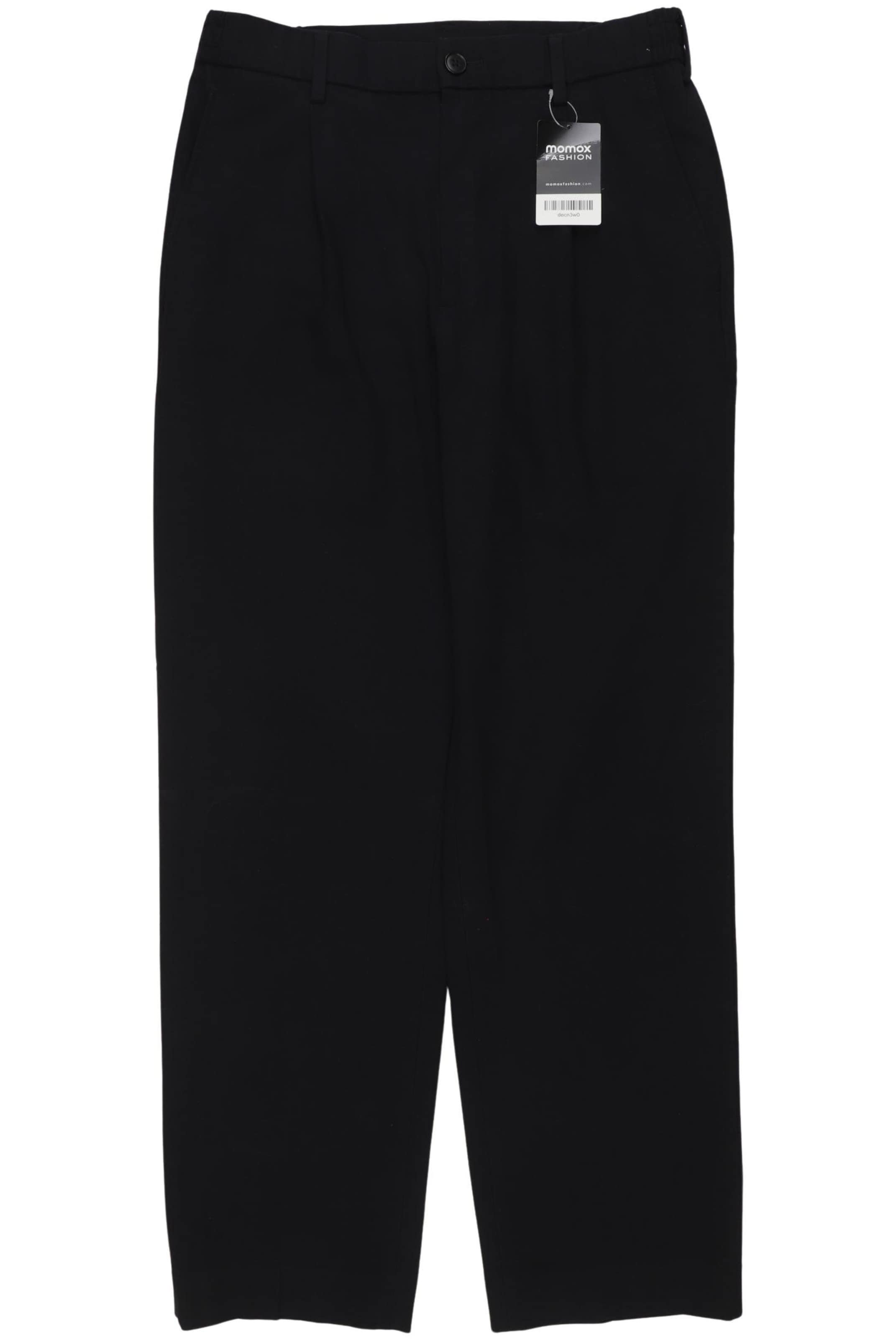 UNIQLO Stoffhose 27 in Schwarz: Vorderseite