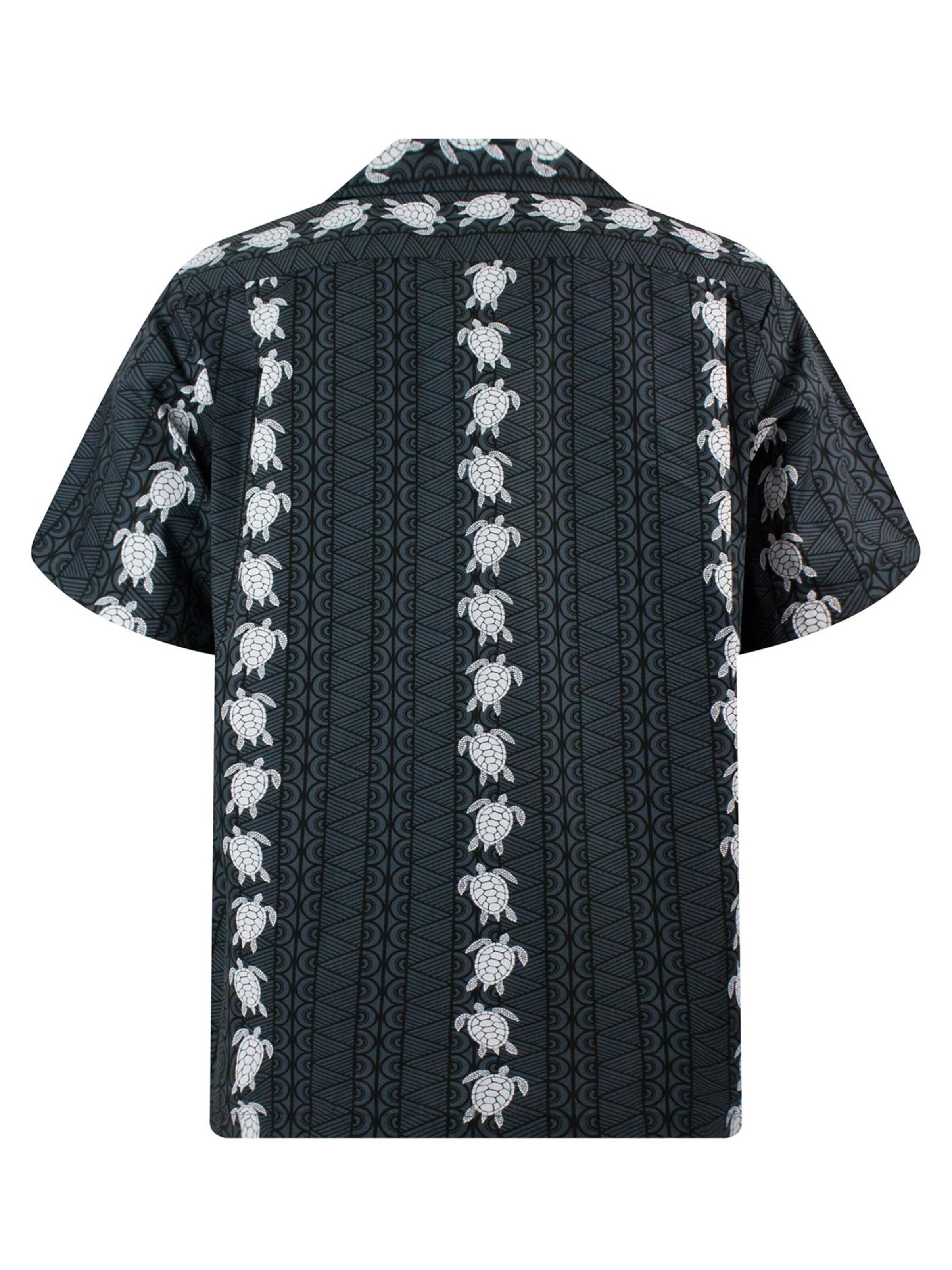 Pacific Legend Regular Fit Hemd 'Turtle New'‌‌‌‌‌ in Grau