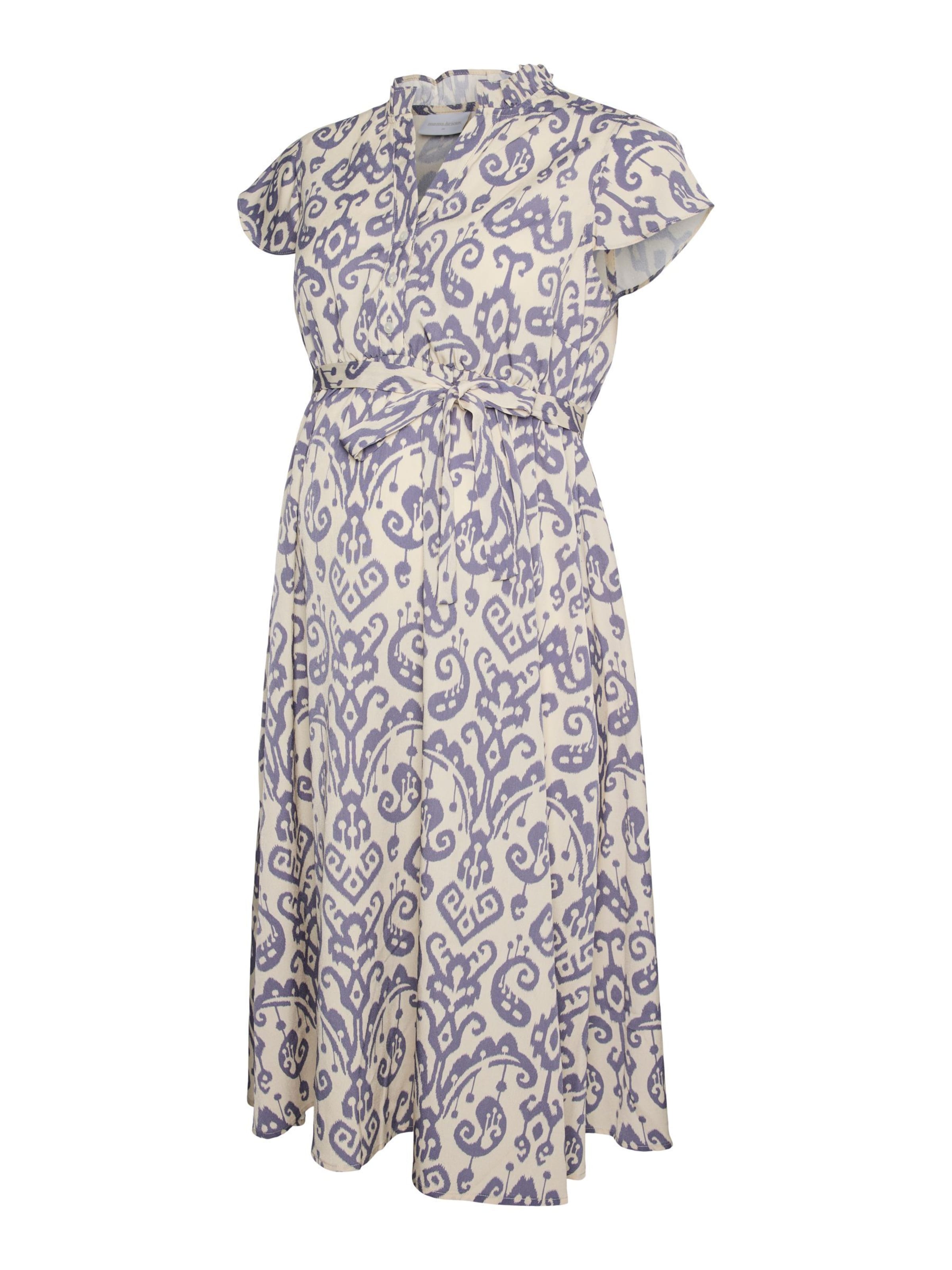 MAMALICIOUS Robe 'MLPALI' en beige / violet, Vue avec produit