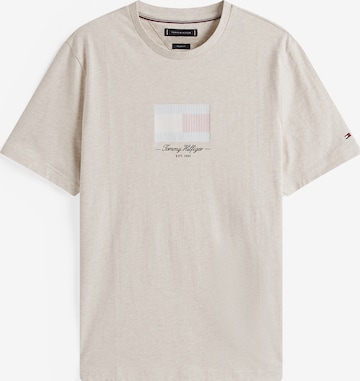 smėlio TOMMY HILFIGER Marškinėliai 'ITHACA': priekis