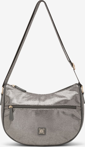 Borsa a tracolla 'Tapiro 33' di Laura Biagiotti in grigio: frontale