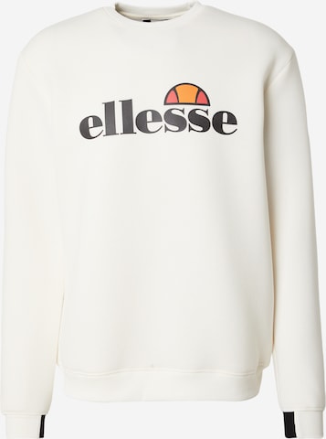 Sweat-shirt 'Corvaro' ELLESSE en blanc : devant