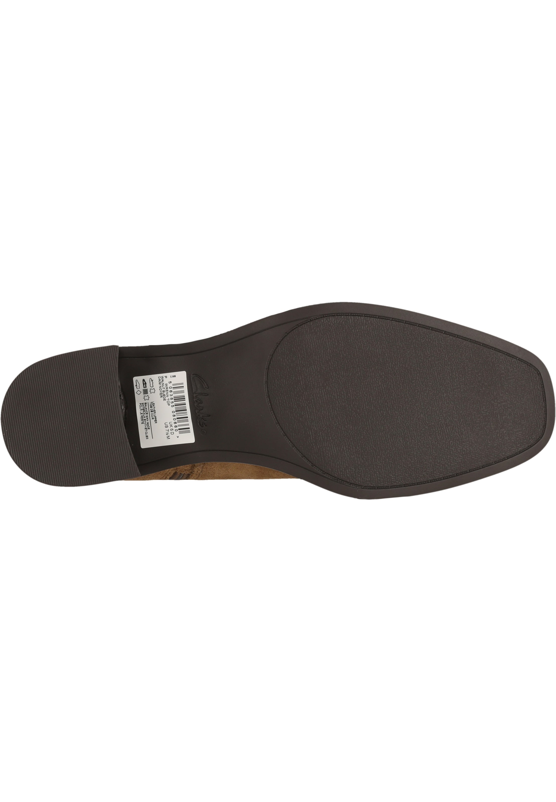 CLARKS Enkellaarsjes 'Wrenn Top' in Bruin