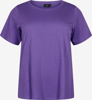 Zizzi Majica | vijolična barva