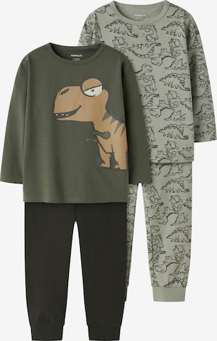 NAME IT Pajamas in Green: front
