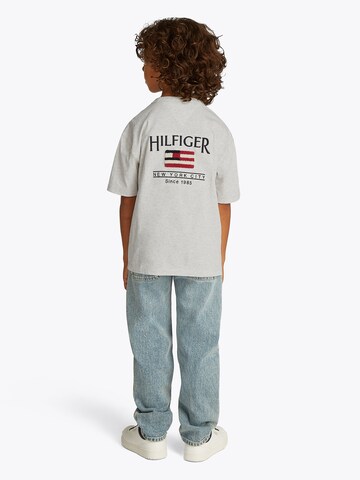 TOMMY HILFIGER - Camisola 'FLAG' em cinzento