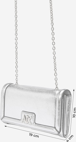 ARMANI EXCHANGE Clutch in Silber