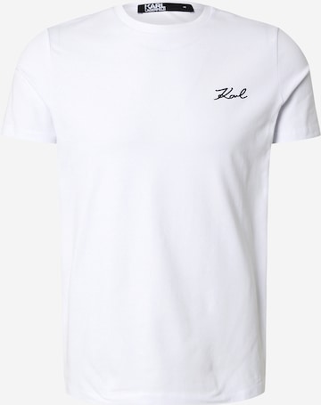 Karl Lagerfeld T-Shirt in Weiß: Vorderseite