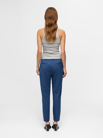 Coupe slim Pantalon à pince 'LISA' OBJECT en bleu