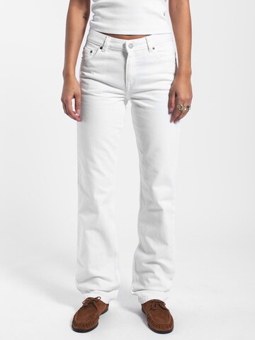 Dr. Denim Regular Jeans 'Drdenimarch Mid Straight' in Wit