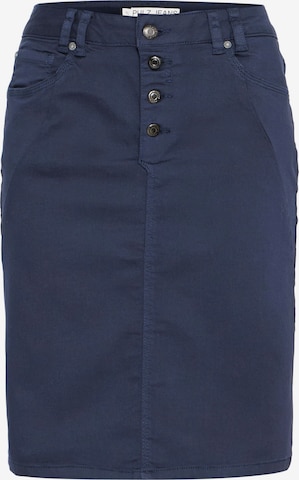 PULZ Jeans Skirt 'ROSITA' in Blue: front