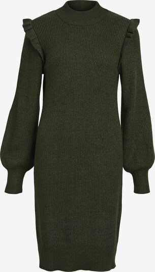 OBJECT Gebreide jurk 'MALENA' in de kleur Donkergroen, Productweergave