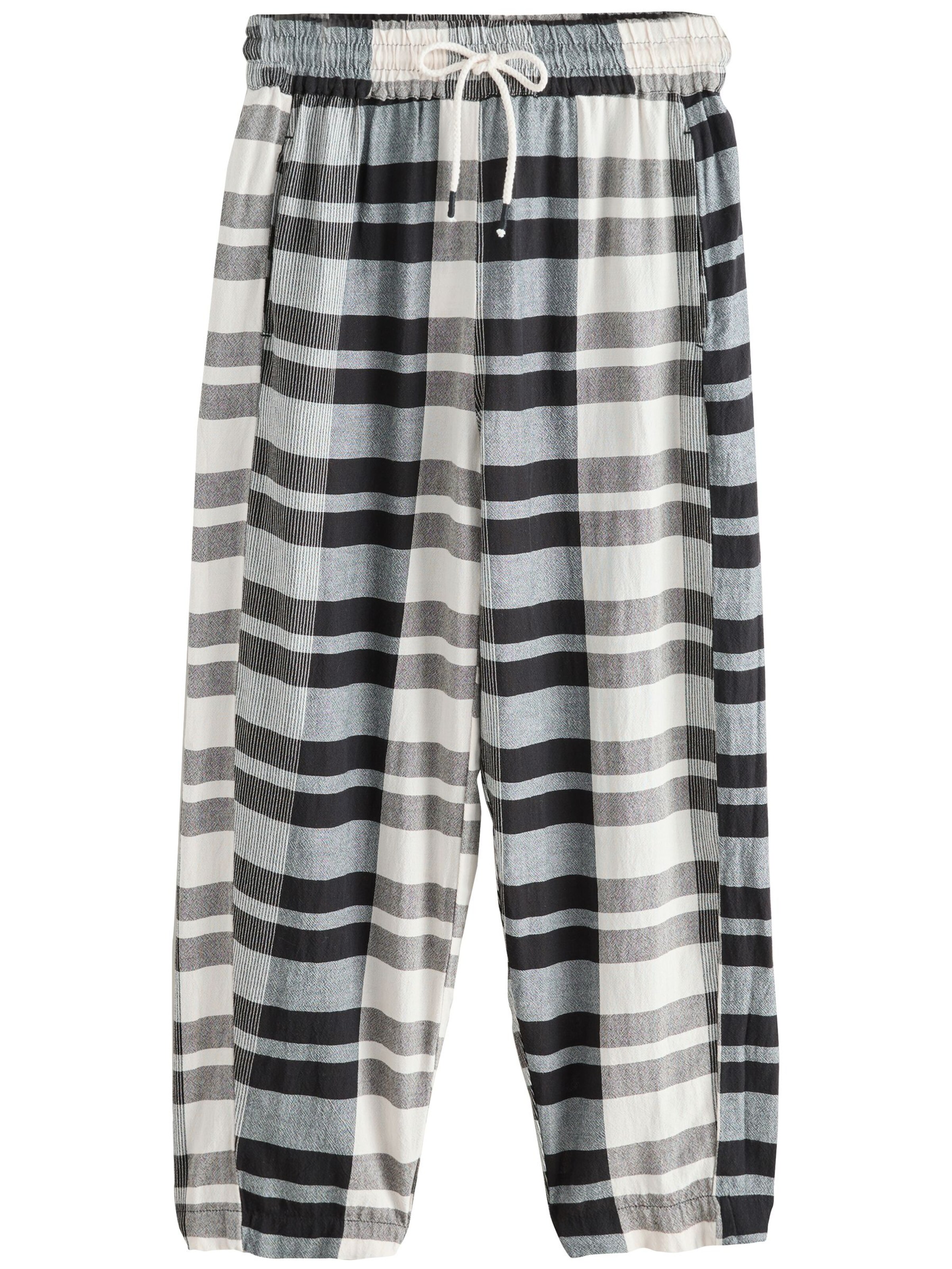 Loosefit Pantalon Next en noir : devant